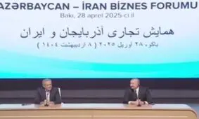 شعرخوانی آذری پزشکیان از شهریار در دیدار با علی‌اف در باکو/ ویدئو