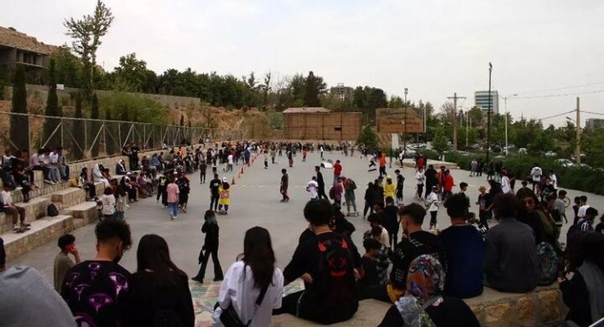 پلیس شیراز: کشف حجاب در پایان مراسم اسکیتبازان رخ داد
