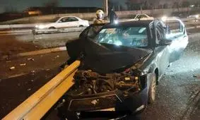 گاردریل جان راننده جوان را گرفت