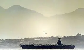 جاسوسی زیردریایی روسی از ناو جرالد فورد آمریکا برای ایران