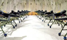 تصاویر پایگاه زیرزمینی پهپادی نیروی دریایی سپاه پاسداران