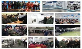 امیدیه در مسیر توسعه؛ تحول زیرساختی با برداری از ۱۸ پروژه کلان در سفر استاندار خوزستان