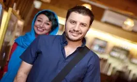 سفر زمان؛ تیپ و چهرۀ «جواد عزتی» و همسرش «مه‌لقا باقری» در جشنواره فجر؛ سال 96