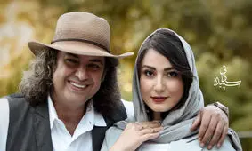 عکس عاشقانه و دو نفره از خانم بازیگر