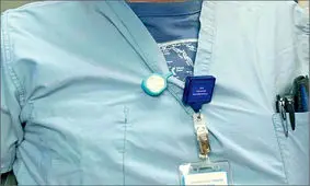 گجت پوشیدنی برای هشدار کرونا