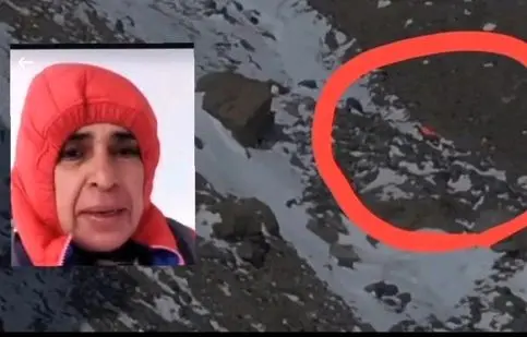 پیکر بی جان بانوی کوهنورد گیلانی در دماوند پیدا شد/ ویدئو