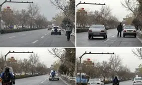 اقدام قاطع پلیس راهور برای مخدوش کنندگان پلاک خودرو

