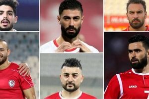 غیبت ۸ بازیکن اصلی سوریه در بازی با ایران