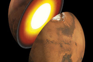 راز شگفت‌انگیز هسته مریخ فاش شد