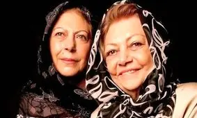 تصویری کمتر دیده شده از حمیده خیرآبادی و دخترش ثریا قاسمی در ۶۴ سال پیش