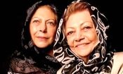 تصویری کمتر دیده شده از حمیده خیرآبادی و دخترش ثریا قاسمی در ۶۴ سال پیش