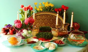 تزیین سفره هفت سین ۱۴۰۱