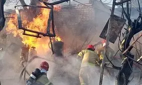 پای پسر ۱۶ ساله در انفجار جایگاه گاز قطع شد

