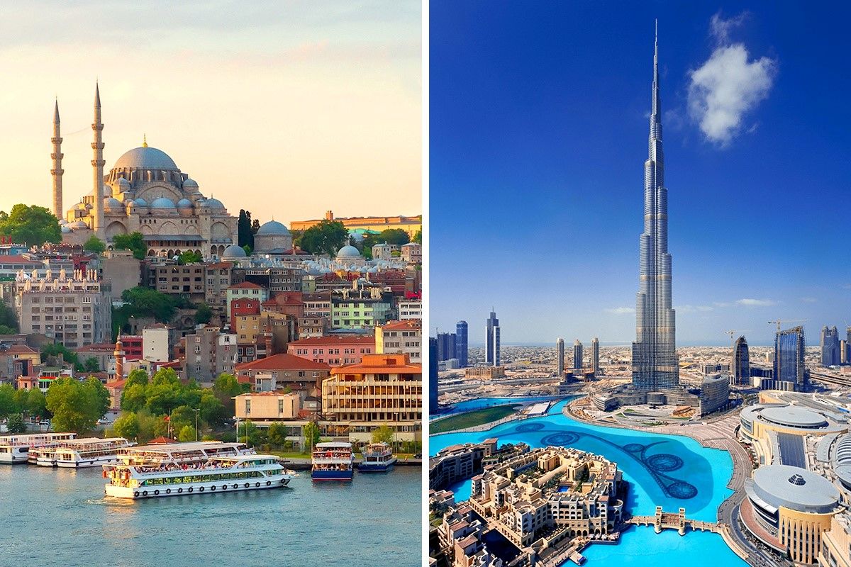 در اولین سفر خارجی دبی بریم یا استانبول؟
