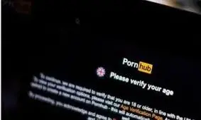 با قانون افشای سن، کاربران پورن ۷۷ درصد کاهش یافت