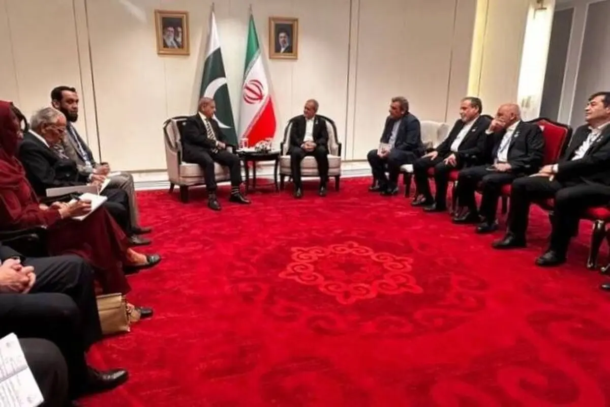 پزشکیان در دیدار شهباز شریف: از توافق مکه استقبال می‌کنیم

