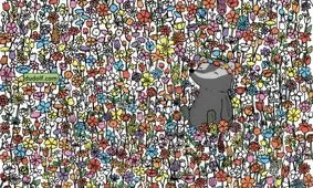 تست بینایی/ کشف ۵ پروانه پنهان شده در میان گل‌ها را در 1۵ ثانیه