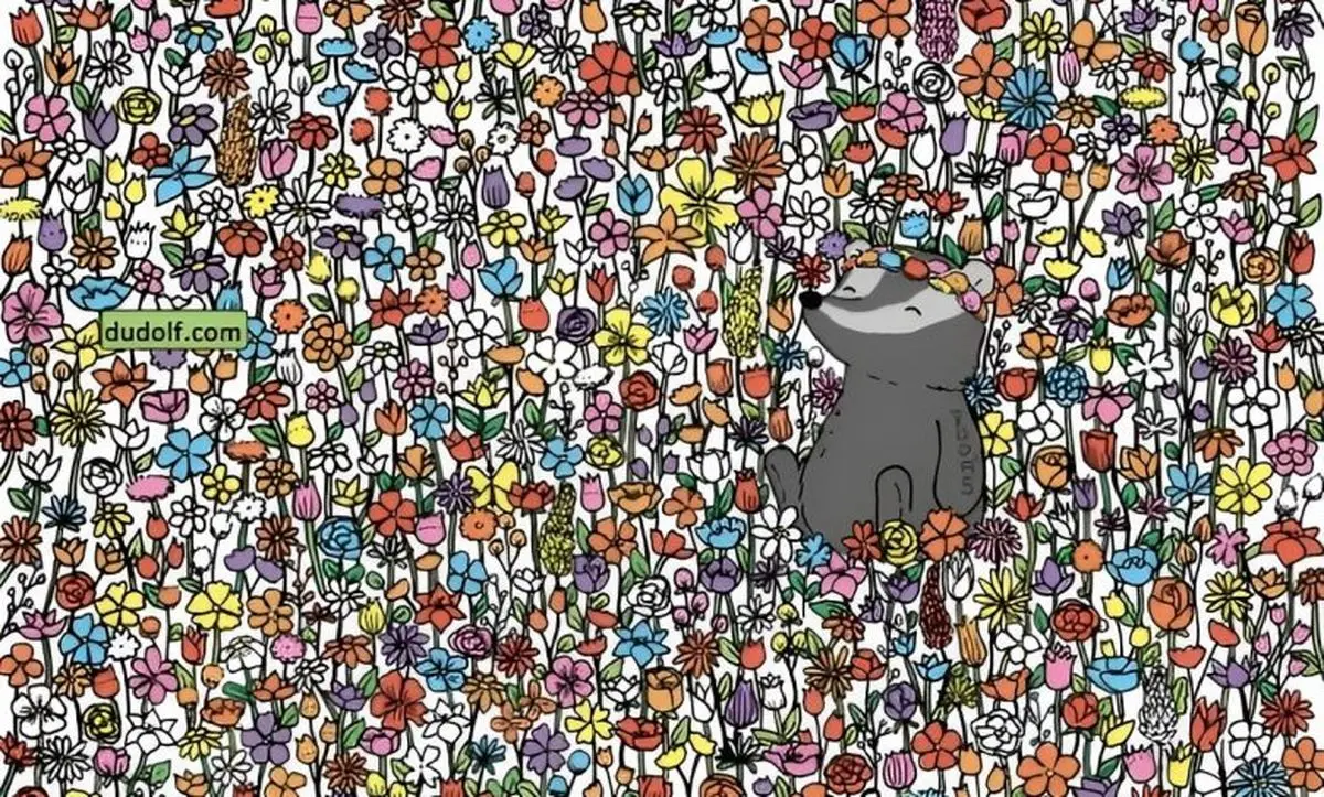 تست بینایی/ کشف ۵ پروانه پنهان شده در میان گل‌ها را در 1۵ ثانیه