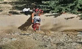 سقوط یک چتر باز در پایتخت