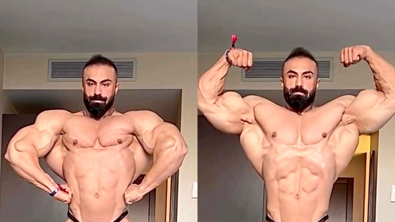 تصاویر؛ فیگورهای جدید رقیب هادی چوپان قبل از مسترالمپیا ۲۰۲۵