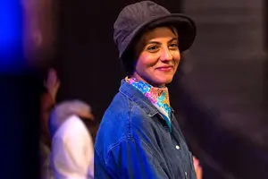 کل کل مهسا طهماسبی و سینا ساعی قبل از اجرا/ ویدئو