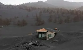 تصاویر آخر زمانی از دفن تمدن زیر خاکستر آتشفشان