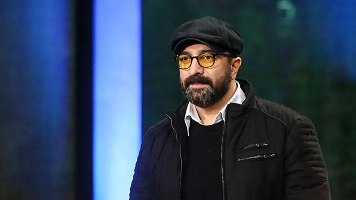 حضور مجید صالحی در مراسم ختم چهره هنری