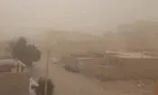 طوفان شن با سرعت 108 کیلومتر بر ساعت زابل را در نوردید 