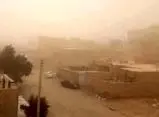 طوفان شن با سرعت 108 کیلومتر بر ساعت زابل را در نوردید 