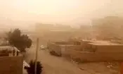 طوفان شن با سرعت 108 کیلومتر بر ساعت زابل را در نوردید 