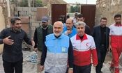 بازدید استاندار خوزستان از کمپ های اضطراری منطقه گلگیر مسجدسلیمان و بررسی روند آمادگی تیم های امدادی و عملیاتی/ ویدئو