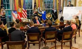 موج تمسخر نشست با «ترامپ» در فضای مجازی؛ «اروپایی‌های احمق تحقیر شدند»/ تصاویر
