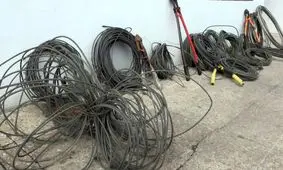 سرقت کابل های مخابراتی تبدیل به رویه شده است