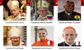 کدام یک از این ۶ نفر پاپ بعدی خواهد شد؟