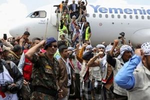 دومین گروه از اسرای آزاد شده وارد پایتخت یمن شدند

