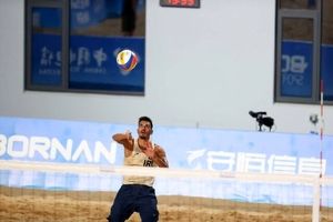 دست مردان والیبال ساحلی ایران به برنز بازی های آسیایی نرسید