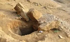حفاری شبانه برای گنج در جنوب تهران