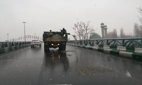 شهرداری مشغول کار است