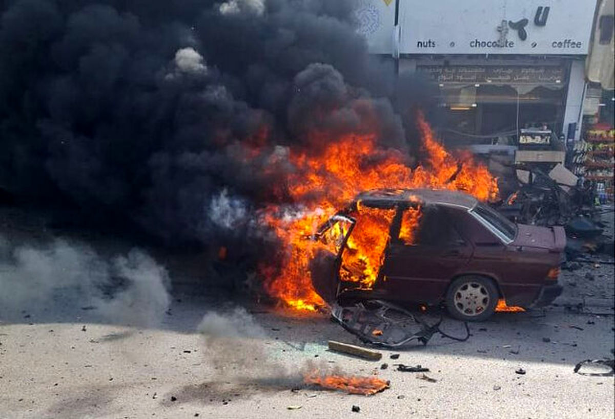 حمله پهپادی اسرائیل به یک خودرو در جنوب لبنان/ ویدئو