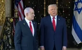 ترامپ در دیدار با نتانیاهو: اگر ایران تقویت شود، سرنگونش می‌کنیم