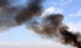 آتش سوزی در پرند/ ویدئو