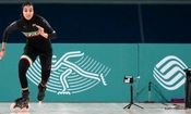 شکست رکورد ایران توسط ترانه احمدی در مسابقات اسکیت فری استایل