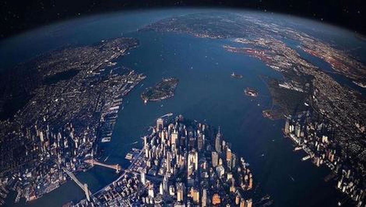 شهر نیویورک از نمای چشم پرنده/ تصاویر