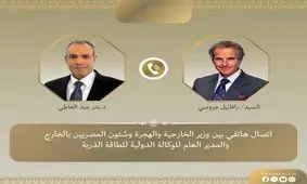 درخواست مصر برای ادامه همکاری میان ایران و آژانس بین‌المللی انرژی اتمی

