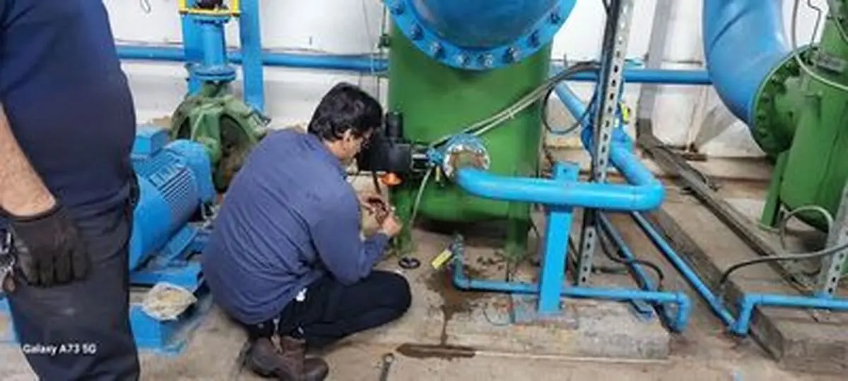اصلاح و به روز رسانی سیستم بک واش ( روتاری فیلتر) کولینگ نیروگاه مسجدسلیمان