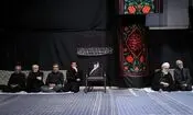 عزاداری شب تاسوعا در جوار محل شهادت رهبر شهید