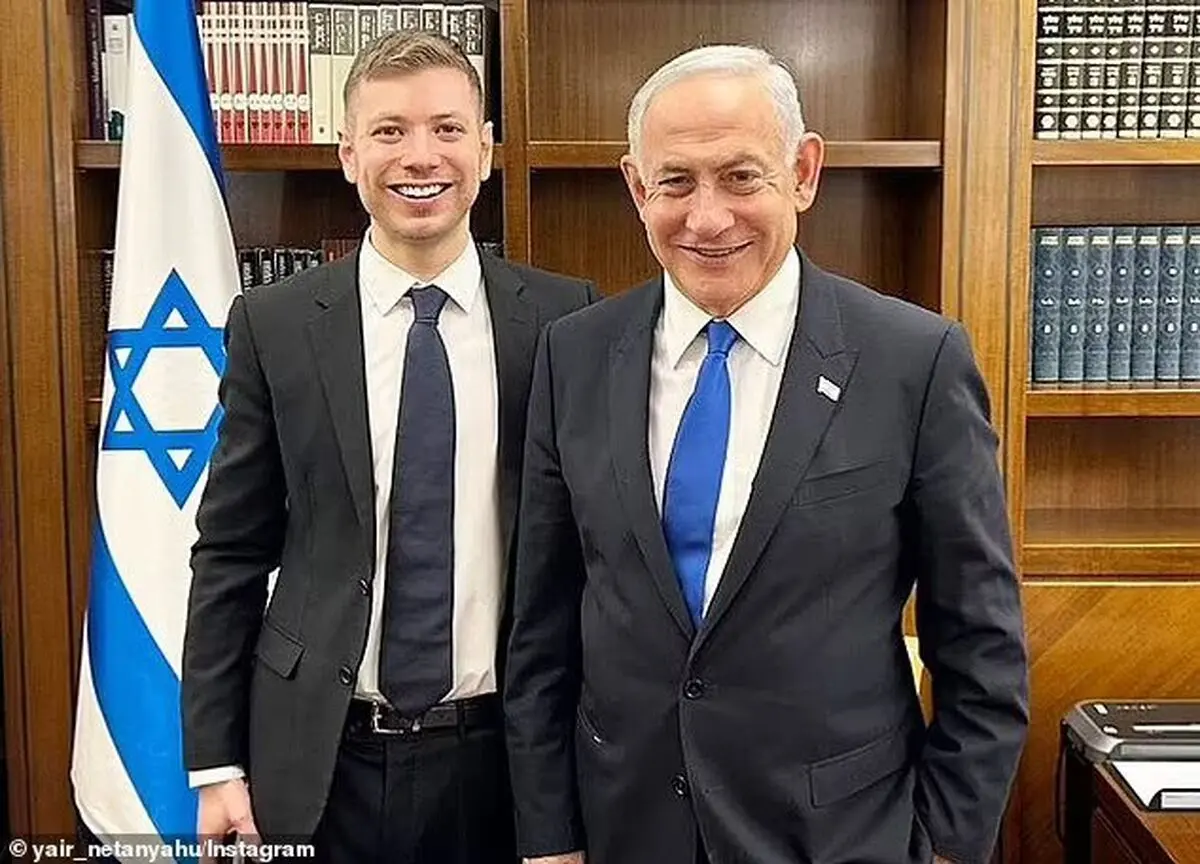 اعتراض نظامیان اسرائیلی به غیبت پسر نتانیاهو در جنگ

