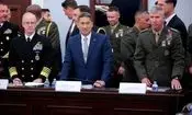 جنجال یک ویدئوی یواشکی از ترامپ | مقام ارشد پنتاگون برکنار شد