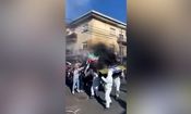 حمایت از ایران در لیگ فوتبال آرژانتین/ ویدئو

