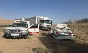 ۲ فوتی در تصادف مرگبار سواری و تریلر در تنگ‌چنار مهریز